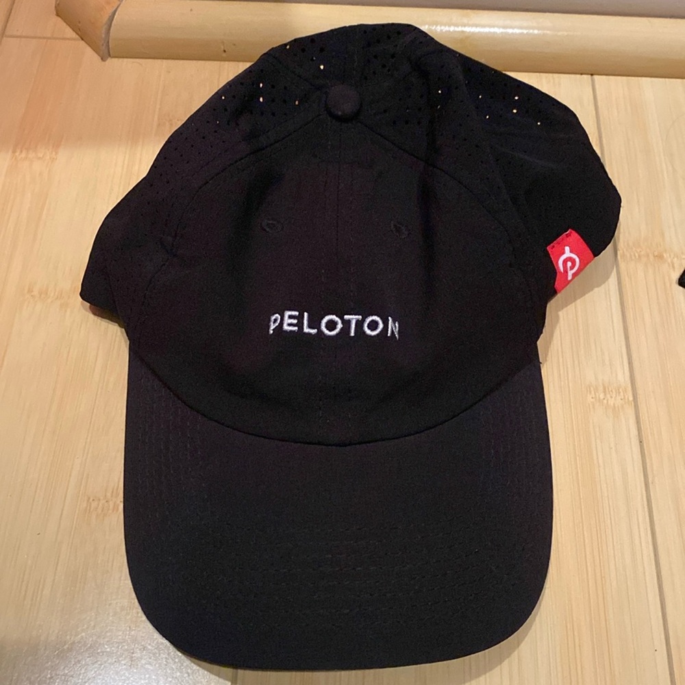 Black Peloton Black Fitness Hat